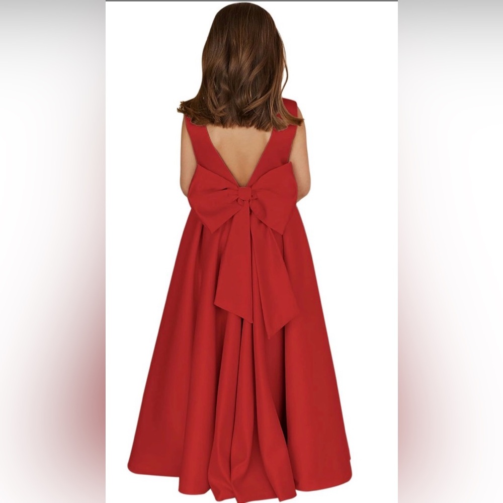 Bow Red Dress Size 10